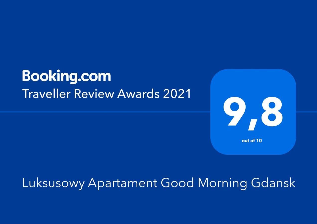 Luksusowy Apartament Good Morning Gdańsk Eksteriør bilde